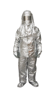 Uniforme de <span class=keywords><strong>pompier</strong></span> de sécurité professionnel, combinaison d'entrée de feu Anti-Radiation à 1000 degrés - Product Image 4