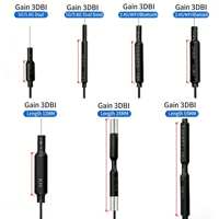 Antenne WiFi personnalisée OEM ODM, antenne interne en tube de cuivre 2,4G 5,8G, connecteur UFL, câble RF, antenne omnidirectionnelle