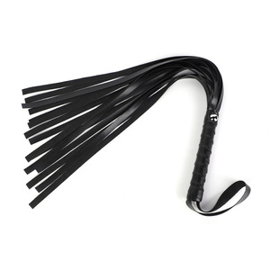 Sm Nine Piece Set Black Leather <b>Cuffs</b> Collar Gag Blindfold Rope <b>Earrings</b> With Storage Bag For Adult Play - Product Image 5