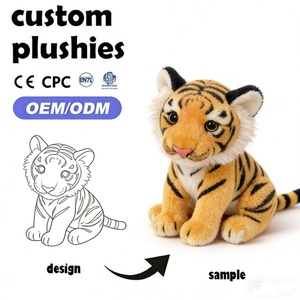 Factory Custom Made Plushie According <strong>to</strong> Art <strong>Drawing</strong> Personalized Stuffed Animal Doll for Independent Artist - Product Image 3