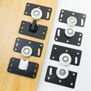 Cabinet Door <b>Pulley</b> Cold Rolled Steel Durable Silent Smooth For Cupboard - Product Image 2