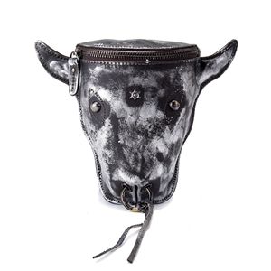 Nuovo strato <span class=keywords><strong>di</strong></span> testa pazzo in pelle <span class=keywords><strong>di</strong></span> cavallo in pelle <span class=keywords><strong>di</strong></span> mucca da uomo retrò super cool testa <span class=keywords><strong>di</strong></span> mucca <span class=keywords><strong>borsa</strong></span> da gamba in vita da 7 pollici <span class=keywords><strong>di</strong></span> grande capacità - Product Image 6