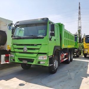 Sinotruk รถดัมพ์ HOWO มือสอง40Ton 6x4ยูโร2เครื่องยนต์ดีเซล Weichai พวงมาลัยซ้ายกล้องหลังรถบรรทุกหนักสำหรับทำเหมือง - Product Image 2