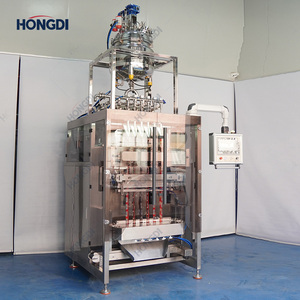 Machine à emballer automatique de sachets de chocolat à tartiner de miel d'huile d'olive pour la machine de remplissage de sachets de liquide épais de sac à plusieurs voies - Product Image 6