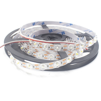 Lampu Strip LED Fleksibel 24V DC SMD2835 dengan Lensa, Dapat Dibengkokkan Bentuk-S, 48LED/M, IP45, Bersertifikasi CE RoHS