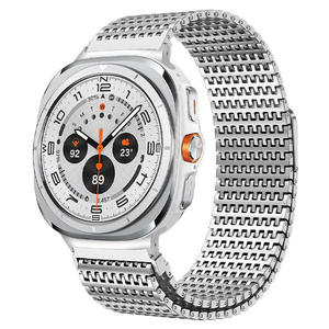 Bracelet magnétique en acier inoxydable de luxe pour Samsung Galaxy Watch Ultra 47 mm 2025 - Product Image 1