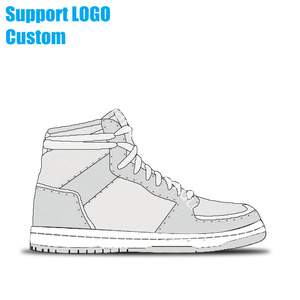 รองเท้าผ้าใบแฟชั่นย้อนยุคชิคาโกรองเท้ากีฬาบาสเก็ตบอลลำลองสำหรับผู้ชายรองเท้าแบรนด์ - Product Image 6