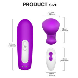 Penjualan laris Vibrator Stimulator klitoris & g-spot mainan seks pasangan tahan air pengendali jarak jauh nirkabel telur cinta - Product Image 5