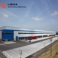 Nuevas estructuras de acero prefabricadas ligeras para almacenes, diseñadas recientemente y directamente desde China