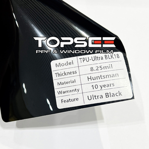 Película Protectora de Pintura TPU-Ultra BLK18 PPF de Alta Calidad Personalizada para EE. UU., Negro Brillante, Antiarañazos - Product Image 3