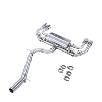 Système d'échappement Catback REV pour Audi S3 2.0T 2014~2023, système d'échappement à soupape électrique, silencieux en acier inoxydable SUS304