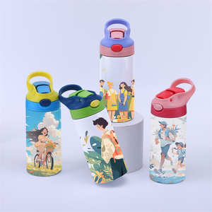 350ML enfants enfants en acier inoxydable Thermos étanche 12-24 heures isolation thermique bricolage LOGO personnaliser Photo nom coloré - Product Image 2