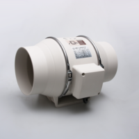 Ventilateur d'extraction à vitesse variable pour la ventilation des salles de bain dans les bureaux, les hôtels et les hôpitaux