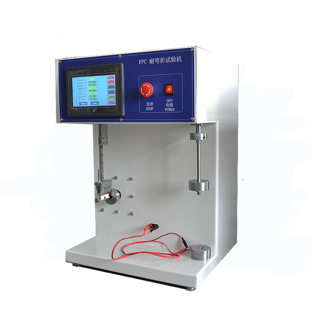 ASTM D2176 Mobile Phone Circuit Board Flexure Testing Machine FPC Cable Bend Tester for Flexible Printed Circuit