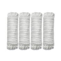Ligne d'amarrage, pour accessoires de bateau, en Nylon Double tressée, paquet de 4, ligne d'amarrage pour nouveauté