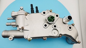 Boîtier de thermostat <span class=keywords><strong>Peugeot</strong></span> Citroën en aluminium 1336.S4 1336S4 1336 S4 - Product Image 6