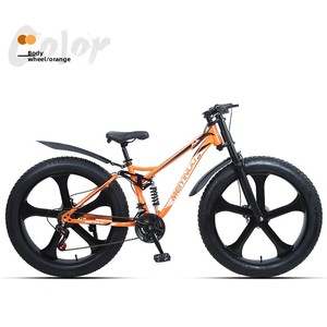 Vélo de montagne pliable en acier au carbone avec suspension de fourche et suspension souple, personnalisable OEM, logo OEM modifiable, vente en gros directe usine - Product Image 3