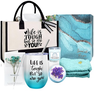 2024 вдумчивый выздороветь скоро Подарки для женщин, думающих о вас, уход за раком, корзина подарков оптом - Product Image 1