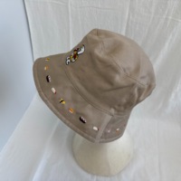 Gorra de Pescador de Algodón con Diseño de Dibujos Animados y Logotipo Personalizado, Estilo Vintage Lavado, Plegable, para Verano y Actividades al Aire Libre, Precio de Fábrica, Venta al Por Mayor