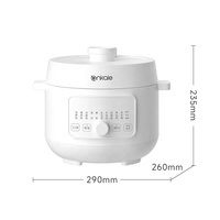 Autocuiseur commercial ou domestique de haute qualité Pot intérieur antiadhésif 2L Autocuiseur électrique