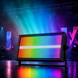 Stroboscope LED 200W 48+8/8+8 DMX, lumière stroboscopique à pixels pour DJ, club, fête, lumière stroboscopique DMX RGB pour DJ, soirée, bar, club - Product Image 2