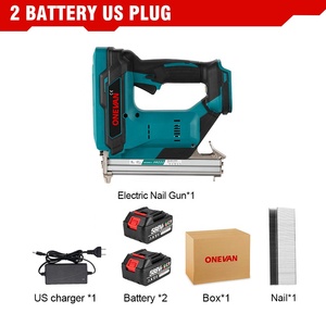 <span class=keywords><strong>Pistola</strong></span> de <span class=keywords><strong>Clavos</strong></span> Eléctrica Inalámbrica de 2 Velocidades, Clavadora Tipo U 1022J con 1 Juego de <span class=keywords><strong>Clavos</strong></span>, Herramienta Eléctrica <span class=keywords><strong>para</strong></span> Trabajar la Madera, Compatible con Batería <span class=keywords><strong>Makita</strong></span> de 18V - Product Image 2