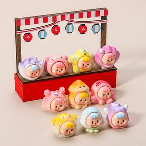 Casa delle bambole Mini ornamenti in miniatura con ciondoli in resina 3D con sorella di mare - Product Image 3