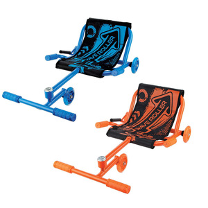Wave Roller <b>Kids</b> <b>Pedal</b> <b>Go</b> <b>Kart</b> Blue Steel Frame PU Wheels Outdoor Ride On Toy For Children Age 3+ - Product Image 2