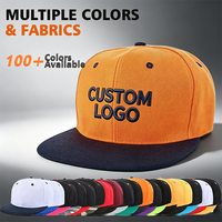 Casquette Snapback Rétro Streetwear Bicolore Colorblock, Adaptée aux Grandes Têtes, avec Refroidissement Actif PCM, Lot de 25 Pièces Professionnelles