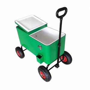 Frigo Portatile Arrotolabile da 73L in Metallo con Ruote - Mantiene il Freddo - Borsa Termica con Ruote - Product Image 5