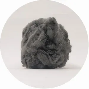 1.2D 38MM bamboo charcoal polyester raw material prices for spinning