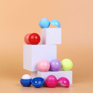 New Design Create Your Own Organic Vegan Lip Balm Ball Shape Long Lasting Promotion Dental Gifts Lip Balm with Private Label - Product Image 1