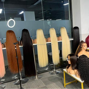 5x5 5x7HD Hilight Maroon Coffee Brown Panio 13x4HD Peluca frontal de encaje para mujeres negras Peluca vietnamita recta de hueso vietnamita crudo - Product Image 5