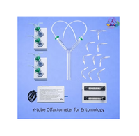 Olfactómetro en Y de Yashika Solutions para Entomología, OEM/OBM, Personalizable, de Vidrio Borosilicato, con Capacidad y Tamaño a Medida