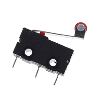 Micro-interrupteur à courant élevé Kw12-a 3 broches avec/sans poignée, interrupteur de fin de course normalement ouvert/fermé, interrupteur de fin de course à réinitialisation KW12 5a125v