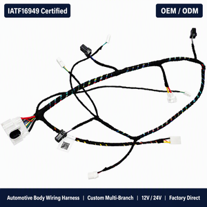 4针汽车线束连接器，适用于挖掘机倒车摄像头，12V，ISO9001认证 - Product Image 1