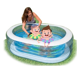 Intex 57482 <span class=keywords><strong>piscine</strong></span> elliptique gonflable <span class=keywords><strong>My</strong></span> Sea Friends pour enfants - Product Image 4