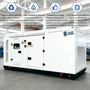 Jiuyi YC ชุดเครื่องกำเนิดไฟฟ้าดีเซลแบบเงียบ, 100kva 62kva 50kva 30kva 40kva ความเร็วต่ำ50/60Hz 1800 rpm - Product Image 2