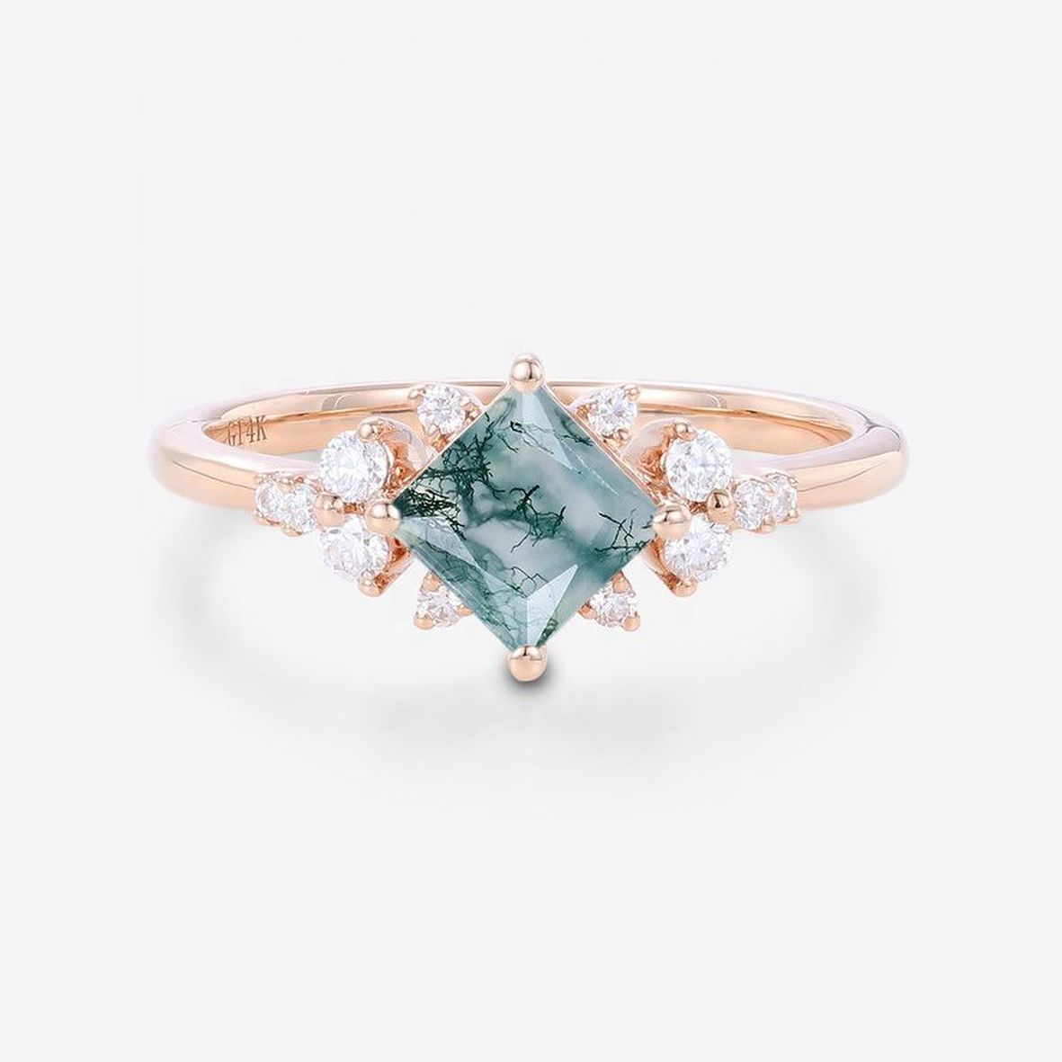 Moss Green Agate