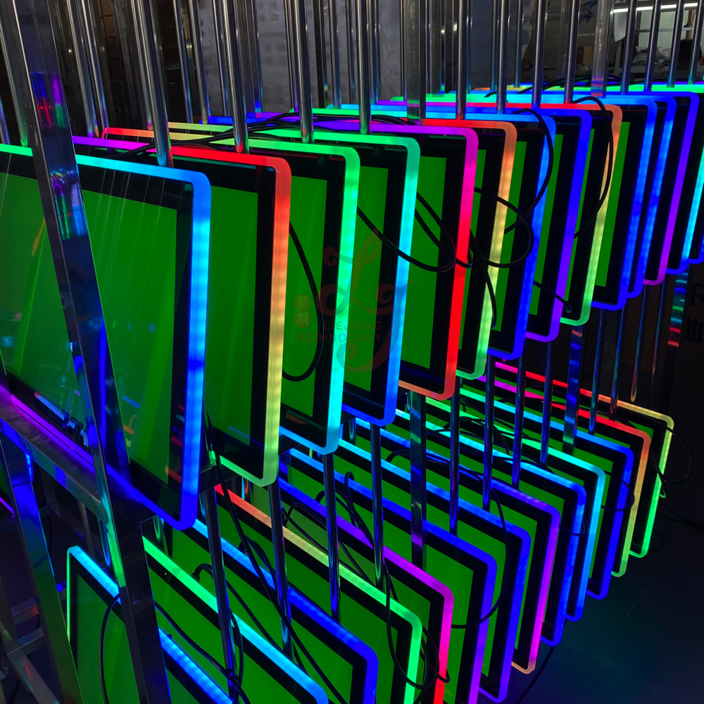 23,6-calowy ekran dotykowy PCAP ze światłami LED do gier POG LOL Machine RouIette 5