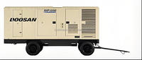 Ingersoll-Rand Doosan 1000 cfm 25bar Compresseur d'air diesel portable à vis avec moteur CAT à faible bruit (XHP1000) pour le forage
