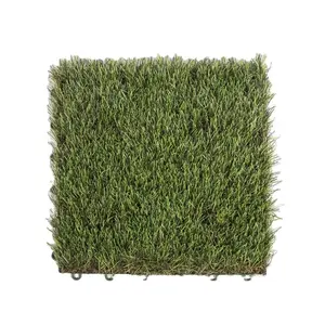 התקנה קלה גן גינון חיצוני שטיח סינטטי דשא
