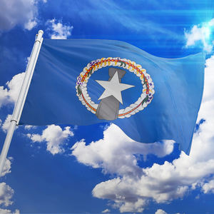 Impresión <span class=keywords><strong>de</strong></span> logotipo en la escuela, producto promocional, 48h, 3x5 pies, 100% poliéster, personalizado, Bandera <span class=keywords><strong>de</strong></span> <span class=keywords><strong>Mariana</strong></span> del Norte - Product Image 2