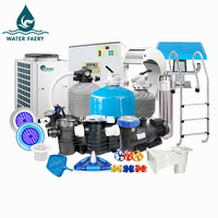 Ensemble complet d'équipements et d'accessoires pour piscine Fenlin Water Faery Hotel Engineering