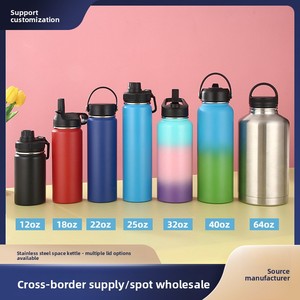 Bouteille de boisson sportive en gros, double paroi, isolée sous vide, en acier inoxydable, pour enfants, avec logo personnalisé, maintien au froid pendant 24 heures - Product Image 3