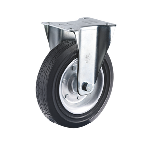 VIMA Large Wheel <span class=keywords><strong>Caster</strong></span> <span class=keywords><strong>EN840</strong></span> 8 Zoll 200mm Gummi Eisen Trolley Wheel Rotierende Castor Mülleimer 330kg <span class=keywords><strong>Caster</strong></span> mit Brake Bin <span class=keywords><strong>Caster</strong></span> - Product Image 4