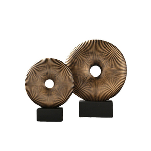 Décoration Minimaliste pour la Maison : Sculpture en Disque, Ornement en Résine pour Bureau, Hôtel, Commerce – Prix de Gros - Product Image 6