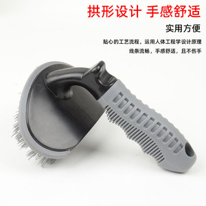 Cepillo para neumáticos de coche, juego de limpieza de llantas, 3 piezas, cerdas de nailon, mango antideslizante para el cuidado detallado del coche - Product Image 4