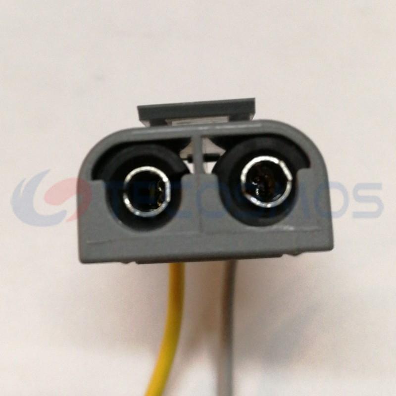 Car Connector For Round hole plug with 2 pins CT2-0343M