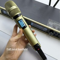 Système de microphone numérique sans fil 6000, 200 canaux, microphones portatifs SKM6000, émetteur pour scène, DJ, karaoké, chant, discours